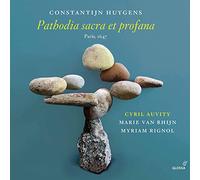 Cyril Auvity (tenor) – Constantijn Huygens: Pathodia Sacra Et Profana – CD – Integral