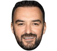 Cyril Lignac (Smile) Big Head. Máscara más grande que la vida.