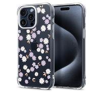 CYRILL by Spigen Funda Cecile Compatible con iPhone 15 Pro (2023) - Margarita de ensueño