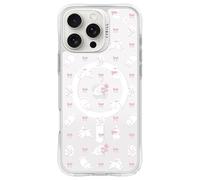 CYRILL by Spigen Funda UltraSheer mag Compatible con iPhone 16 Pro (2024) - Bunnies and Bows