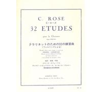 Cyrille Rose et Pierre Lefebvre - 32 tudes pour Clarinette, d Aprs Ferling