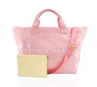 Cyrrhene Bolso de mano para mujer, bolso de mano de PVC para mujer, bolso de hombro transparente de papel kraft de gran capacidad, correa de hombro extraíble, bolso Hobo de 2 bolsillos en el exterior