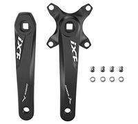 CYSKY Juego de bielas 170mm, 104 BCD, Plato Cuadrado con Tornillos de Plato, para Mountain Bike, Carretera, Bicicleta de Ciudad, Bicicleta Plegable, Ebike