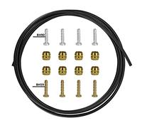 CYSKY Kit De Mangueras De Freno Tubo De Aceite De Freno De Disco Hidráulico para Bicicleta 2500 Mm Kit De Mangueras De Freno De Disco Hidráulico para Bicicleta Shimano Bh59 Bh90 Bicicleta(Negro)