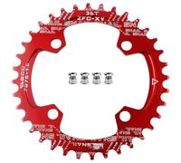 CYSKY Plato Ancho Estrecho 36T 104 BCD Plato Individual con Velocidad 9 10 11 para Bicicleta de Carretera Bicicleta de montaña BMX MTB