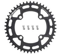 CYSKY Plato de Bicicleta 104 BCD 30 Dientes a 52 Dientes Dientes Narrow Wide Monoplato con Pernos de piñón para Bicicleta de Montaña, Bicicleta de Carretera, Ebike