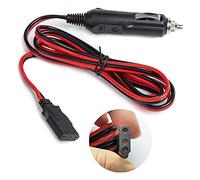 CYSSJF Cable Alimentacion Emisora CB (3 PIN-1,5m) | 12V-10A Fusible,16AWG| Cable Conector Mechero Coche Macho Con Enchufe Mechero 3 Pines Universal |Para Radio CB Superstar/President/Midland/Alan