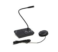 CYSSJF Intercomunicador Bidireccional Mostrador, Intercomunicador Ventanilla, Interfono Oficina, Microfono de Ventanilla, Microfono Tienda Banco (3 Vatios/2 Vías/Volumen Ajustable/Multifuncional)