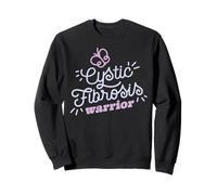 Cystic Fibrosis Warrior Fibrosis Quística Meme Sudadera
