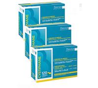Cystiphane Bailleul Fort - Cystine B6 - Zinc - Arginina - Cabello y uñas - Fuerza y Vitalidad - Complemento alimenticio para cabello y uñas debilitadas - Juego de 3 cajas de 120 comprimidos (3)