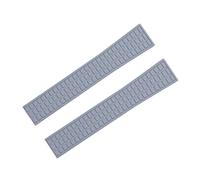 CYSUE Correa de reloj de goma FKM Fluororubber impermeable de 18 mm y 19 mm, accesorios de repuesto para correa Patek para Philippe para Aquanaut 5067A-001, 19mm-Without Buckle