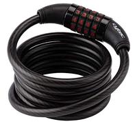 Cytec Spiral 180 Code Cable Candado Antirrobo, Unisex Adulto, Negro, Talla única