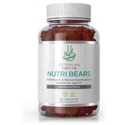 Cytoplan Nutri Bears - ositos de gominola, multivitamínicos para niños, fresa 90uds.