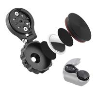 CYUaoao Montura para Ordenador de Bicicleta para Garmin Wahoo Bryton iGPSPORT Montura de Manillar con AirTag HuaweiTag Funda Protectora Ajustable Soporte para Ordenador de Bicicleta