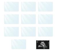 CYUXING 20 Pcs Protectores PVC Rígido Para Foto Ecografía
