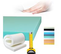 CZ By Dream Premium | Espuma de Poliuretano Alta Densidad 200x100 cm - Goma Espuma Firme para Tapizar Sofás, Camas y Proyectos Camper | Material Resistente, Opccion Guata para acolchar.