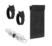 CZ Store Bridas Ajustables para Cables X50 | 15 CM | ✮GARANTÍA DE POR VIDA✮ - Correas de Nylon Resistentes con Hebilla de Plástico - Organizadores para Sujetar Cables de Ordenador, Herramientas