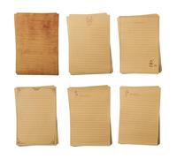 CZAKOMIX 120 Hojas de Papel Verjurado, 6 Estilos Diferentes de Papel Carta, 21 * 14,4cm, Papeles de Escritura, para Correspondencia Diaria, Deseos para Las Fiestas, Tarjetas de Regalo, Invitaciones