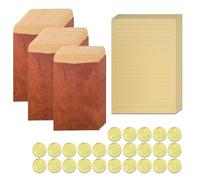 CZAYEFNH Sobres de Papelería - Conjunto de Cartas Perfumadas Años y Sobres de Papel - El Obsequio Ideal para Cualquier Evento