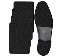 CZBYXA12 Protector de suela de zapatos para mujer, tacones altos, protectores de alma de zapatos de fondo negro, puños de zapatos en la parte inferior de los zapatos, almohadillas antideslizantes para