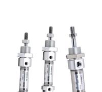 CZDIQXVF Cilindro de Aire Serie SMC Tipo C85, Varilla única de Doble Efecto estándar, diámetro CD85N, 8, 10, 12, 16, 20, 25mm, Carrera de 10-300mm(30mm Stroke,CD85N16)