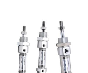 CZDIQXVF Cilindro de Aire Serie SMC Tipo C85, Varilla única de Doble Efecto estándar, diámetro CD85N, 8, 10, 12, 16, 20, 25mm, Carrera de 10-300mm(30mm Stroke,CD85N16)