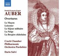 Czech Chamber Philharmonic Orchestra, Pardubice, D. Salvi - Auber, D.-F.: Overtures - Le Maçon/ Leicester/ Le Séjour Militaire/ La Neige