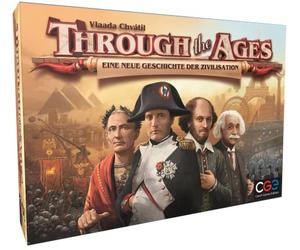 Czech Games Edition Through The Ages: Una Nueva Historia de la Civilización - Juego de Mesa de construcción estratégica - Alemán - 2-4 Jugadores - A Partir de 14 años