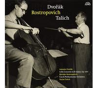 Czech Philharmonic Orchestra, Msitslav Rostropovich - Dvorák: Concierto Para Chelo (Lp)/ Rostropovich, Talich [Vinilo]