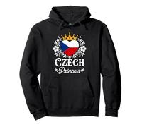 Czech Princess Czech Republic Flag Proud Czech Girl Sudadera con Capucha
