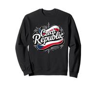 Czech Republic Flag Patriotic Travel Pride Sudadera