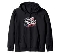 Czech Republic Flag Patriotic Travel Pride Sudadera con Capucha