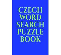 CZECH WORD SEARCH PUZZLE BOOK