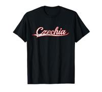 Czechia Czech Republic Europe Heritage Vintage Varsity Camiseta