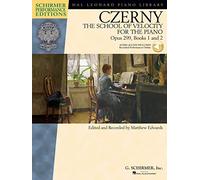 Czerny:the school of velocity for the piano op.299 piano +enregistrements online: With a Cd of Performances: 1-2 (Schirmer Performance Editions)