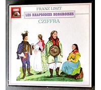 Cziffra - EMI 2C 167-14021-3 : Franz Liszt - Rhapsodies Hongroises - Cziffra - Coffret avec livret de 12 pages et 3 vinyles LP 33 tours (et non CD).