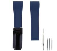 Czjiaqh Correa de reloj de goma de 20 mm para hombre, compatible con Rolex Daytona, negro, verde, agua, fantasma, deportes al aire libre, correa de reloj de silicona, accesorios de pulsera para mujer