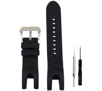 Czjiaqh Correa de reloj de goma para hombre compatible con Invicta Reserve Collection Venom 0361 1594 11962 14459 16150 16311 18881 19484 20342 5735 6051 6105 6110 80577 80577 580 F 0003 ILEF0003A