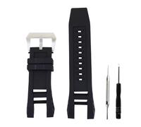 Czjiaqh Correa de reloj de goma para hombre compatible con Invicta Subaqua Noma IV 1155 1157 6564 6584 11503 11510 11515 11810 16141 16308 16984 correa de reloj de silicona impermeable para deportes