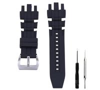 Czjiaqh Correa de reloj de goma para hombre compatible con Invicta Subaqua Reserve 1395 6180 6829 80585 12040 12051 12344 16252 16313 16314 16830 18543 18552 correa de reloj de silicona impermeable