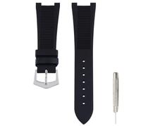 Czjiaqh Correa de reloj de goma para hombre compatible con Patek Philippe Nautilus 5711 1A010 5712 5712G 5726 5980 25 mm correa de reloj de silicona impermeable para deportes al aire libre, accesorios