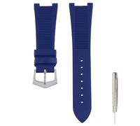 Czjiaqh Correa de reloj de goma para hombre compatible con Patek Philippe Nautilus 5711 1A010 5712 5712G 5726 5980 25 mm correa de reloj de silicona impermeable para deportes al aire libre, accesorios