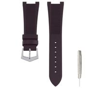 Czjiaqh Correa de reloj de goma para hombre compatible con Patek Philippe Nautilus 5711 1A010 5712 5712G 5726 5980 25 mm correa de reloj de silicona impermeable para deportes al aire libre, accesorios