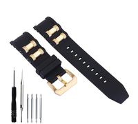 Czjiaqh Correa de reloj de goma para hombre de 26 mm compatible con Invicta Russian Diver1242 1595 1799 1800 1928 15561 17263 17818 17945 10051 1090 10134 1440 4338 45 78 y 72 39 80114 80120 0059 0518