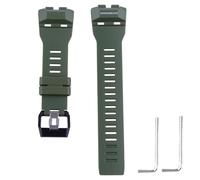 Czjiaqh Correa de reloj de resina para hombre, hebilla compatible con Casio G Shock GBD-100SM GBD-100 gbd-100 gbd-100 deportes al aire libre, correa de goma impermeable para mujer (verde militar)