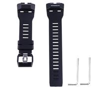 Czjiaqh Correa de reloj de resina para hombre, hebilla compatible con Casio G Shock GBD-100SM GBD-100 gbd-100 gbd-100 deportes al aire libre, correa de goma impermeable para mujer (negro)