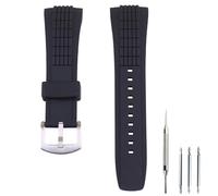 Czjiaqh Hebilla de correa de reloj de goma para hombre de 26 mm compatible con Seiko Velatura SRH006 SPC007 SNAA93P1 SPC005P1 SRH005P1 Series Outdoor Sports Silicone Watch Band Accesorios para pulsera