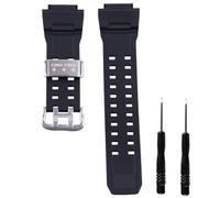Czjiaqh Hebilla de correa de reloj de resina para hombre compatible con Casio G Shock 10455201 GW9400 GW-9300 G-9200 correa de reloj de goma impermeable para deportes al aire libre, accesorios para