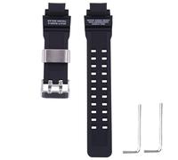 Czjiaqh Hebilla de correa de reloj de resina para hombre compatible con Casio para G-Shock 10435462 GA-1000 GA-1100 GW-A1000 GW-A1100 GW-4000 G-1400 deportes al aire libre correa de reloj de silicona