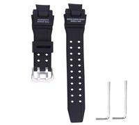Czjiaqh Hebilla de correa de reloj de resina para hombre compatible con Casio para G-Shock 10435462 GA-1000 GA-1100 GW-A1000 GW-A1100 GW-4000 G-1400 deportes al aire libre correa de reloj de silicona